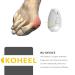 KOHEEL HV Toe Separators | Bunion Corrector & Toe Straighteners for Men & Women | Restore Toe Shape & Treat Hammer Toe - Buy Online on GoSupps.com