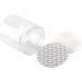 Buy Tianzd 12-Piece Small 250ml Transparent Plastic Cream Cans with White Lids - Perfect for Cosmetics & Creams - Includes 6 Spatulas - International Shipping Available - Buy Online on GoSupps.com