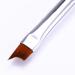 Professional French Manicure Brush - Oblique Head Nail Brush for UV Gel and Acrylic Paint - Buy Online on GoSupps.com