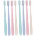 Buy Gatuida 8-Piece Travel Toothbrush Set - Portable Hanging Design with Caps - Ideal for Couples | International Shipping Available - Buy Online on GoSupps.com