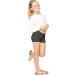 STRETCH IS COMFORT Girl's Oh So Soft Booty Shorts 2 Pack in Black - Size 10 - Buy Online on GoSupps.com