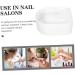 Beaupretty Nail Art Supplies hand soak bowl impresora para u as supplies soak off bowl tool dip remover tips soak bowl bowl clean polish white Manicure Tools - Buy Online on GoSupps.com