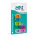 Safe and Sound Small 7 Day Pill Box Detachable Pocket Sized Compartments Flip-top Lids Push-open Catch White 7 Count (Pack of 1)