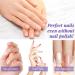 Chamois Buffer & Buffing Cream - Shine Dull Nails Softens Cuticles Fill & Repair Lines | 1.75 Oz Set - Buy Online on GoSupps.com