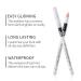 White Eyeliner Pencils Set - 12PCS Professional Waterproof Eye Brightener Makeup Tools for Women - Buy Online on GoSupps.com