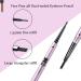SlZZ 2Pcs Eyebrow Pencil Set - 3D Long-Lasting Waterproof Make-Up with Dual Ends & Accessories - Light Brown - Buy Online on GoSupps.com