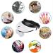 Headband Magnifier with 2led Light Head-Mounted Handsfree Reading Magnifying Glasses Jeweler Watch Loupe (1.0X 1.5X 2.0X 2.5X 3.5X) 5 Replaceable Lenses A Magnifying Glasses to Pursue Happiness - Buy Online on GoSupps.com