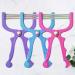 SOLUSTRE 3pcs Facial Hair Removal Spring Set for Women - Eyebrow, Face, and Upper Lip Threading Tool - Purple+Blue+Rosy - Buy Online on GoSupps.com