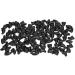 Tmishion Cat Nail Caps & Dog Paw Anti-Scratch Claw Protective Sleeves - 100 Soft Pet Nail Caps in Cool Black for Cats & Dogs - International Shipping Available - Buy Online on GoSupps.com