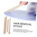 DOITOOL 150pcs Wax Stick for Hair Removal - Premium Wooden Sticks for Smooth Skin Conveniently Bagged for Easy Use - Buy Online on GoSupps.com