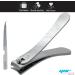 Nail Clippers - YNR England Large Toe Nail Clippers for Thick Nails with Wide Jaw Opening Sharp Curved Blade Fingernail Clippers Heavy Duty Nail Cutter Trimmer for Men Seniors with Nail File - Buy Online on GoSupps.com