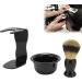 Premium 3pcs Shaving Kit for Men - Brush Set with Bowl & Stand | Perfect for Beard & Grooming - Buy Online on GoSupps.com