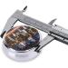 Buy Hong Kong Round Pill Box - 3 Compartment Mini Decorative Portable Travel Organizer for Vitamins & Medications - Buy Online on GoSupps.com