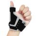 SONGQEE Upgraded Thumb Support Brace Right Left Hand Thumb Spica Splint Thumb Support for Arthritis Trigger Thumb Stabilizer for Tenosynovitis CMC Joint Repetitive Sprain Relieve Thumb Pain Updated Breathable Black