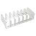 Clear Acrylic Eyeshadow Palette Organizer - 7 Section Divided Makeup Storage for Vanity & Bathroom - Buy Online on GoSupps.com