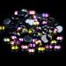 Rhinestone Multicolor Crystal for Nail Art Decoration Craft Diy Make Up Crystal Ab Clear Jewels Horse Eye Rhinestones for Nail Art Decorations Supplies Black Box - Buy Online on GoSupps.com