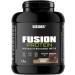 Weider Fusion Protein (1.2kg) Chocolate Brownie Flavor Complete Formula with 4 Quality Protein Sources Animal & Plant, 22g Protein + 4.2g BCAA/Dose, No Added Sugar, No Aspartame