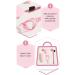 Hair Dressing Curler Face Cleaning Brush Eyebrow Brush Eyelash Assistant Women Beauty Set Pink - Buy Online on GoSupps.com