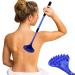 EASACE Back Scratcher for Women Men Extendable with Strong ABS Massage Head, 21inch Body Scratcher for Adults - Pets Compact - Retractable(Blue)