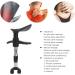 10-Speed Manual Massage Spine Tool with 4 Heads - Chiropractic Adjuster for Joint Relief - Black Fabric Bag Included - International Shipping Available - Buy Online on GoSupps.com