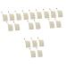 Healeved 20 Pcs Soap Bag Mesh Soap Saver Pouch Bar Soap Pouch Soap Mesh Holder Face Cleaning Net Beige Sisal