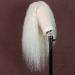 D BUT Super Long Lace Front Wig - Ice Queen Platinum Water Wave Synthetic Hair (71cm) - International Shipping Available - Buy Online on GoSupps.com