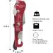S.E.PEAK Climbing Double Stop Descender - Self-Braking, Self-Locking Rappelling Belay Device for 10-13mm Rope - Rescue & Arborist Tool - Hand Control - Red - Buy Online on GoSupps.com