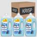 3 x 2490ml Fabric Conditioner 83 Washes Apple Sandalwood Fragrance Blue Fresh Soft Laundry Washing - Buy Online on GoSupps.com