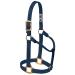 WEAVER Leather Non-adjustable Halter Navy Blue Weanling/Pony