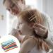 50 Multi-Coloured Metal Hair Clips with Storage Box - 5.5 cm | International Shipping Available - Buy Online on GoSupps.com