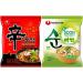 Nongshim Ramen Assorted Bundle Shin Ramyun Soon Veggie Ramyun Instant Noodle Soup 2 Flavours Box Halal (Pack of 10) by CNMART - Buy Online on GoSupps.com