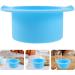 PopetPop Non-Stick Wax Melting Bowls - Set of 2 | Silicone Inner Pot for Hair Removal Wax Warmer | 12x12cm Waxing Heater Liner - Blue - Buy Online on GoSupps.com