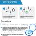 Anti Snoring Nose Clips - Stop Snoring Devices that Work for Men & Women (Blue 4Pcs) - Buy Online on GoSupps.com