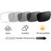 Shop Bifocal Women's Retro Round Photochromic Reading Glasses - Red 2.75x | International Shipping Available - Buy Online on GoSupps.com