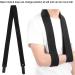 Black Arm Loops & Shoulder Immobilizer - Adjustable Support Belt for Broken Arm Elbow & Wrist | Medical Shoulder Strap for Men (Left/Right) - Buy Online on GoSupps.com