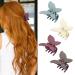 4 Pcs Butterfly Hair Clips for Women Butterfly Claw Clips Hair Clips Hair Claw Clips for Thick Hair Cute Butterfly Hair Clips Hair Accessories for Girls and Women (Brown white pink blue)