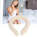 Neck Heating Collar - Self-Heating Portable Double-Layer Plush Cover for Winter Comfort (Beige) | International Shipping Available - Buy Online on GoSupps.com