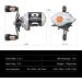 LIXADA Left-Handed Baitcasting Fishing Reel - Compact & Super Smooth 12.5kg Carbon Fiber Drag 12+1 Ball Bearings 6.3:1 High-Speed - Ideal for Salt & Freshwater Fishing - Buy Online on GoSupps.com