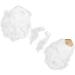 Ensemble perruque blanche barbe longue boucl e costume d'Halloween fausse moustache amusante faux moustaches sourcils nains blancs accessoires de f te de No l - Buy Online on GoSupps.com