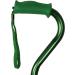PCP Cane Hand Grip Replacement Medium-Firm Split Rubber Palm Cane Grips Green - Buy Online on GoSupps.com
