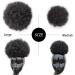 JHZHONG Afro Puff Drawstring Ponytail for Black Women Short Kinky Curly Afro Ponytail Synthetic Hair Afro Bun Drawstring Ponytail for Women Girls(small size(Pack of 2) Brown(4#) small size(Pack of 2) Brown (4#) - Buy Online on GoSupps.com