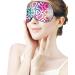 Shop Colorful Snake Skin Sleep Mask for Women - Adjustable Eye Shades with Elastic Strap for Ultimate Comfort - Buy Online on GoSupps.com