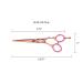 Buy Cricket Shear Xpressions 5.75" Professional Hair Cutting Scissors - Japanese Stainless Steel Shears by Hey Rosie for Precision & Style - International Shipping Available - Buy Online on GoSupps.com