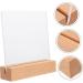 AOKWAWALIY Nail Display Board False Nail Board False Nail Training Acrylic Nail Display Stand Small Acrylic Sign Holder Nail Art Display Board Fake Nails Storage Box Manicure Wood - Buy Online on GoSupps.com