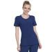Cherokee Workwear Women's Infinity Crew Neck Scrubs Shirt Large Navy