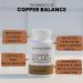 Copper Balance Supplement for Fibromyalgia Support - Reduce Nerve Pain, Fibro Fog | Immune Boosting Vitamins | 60 Capsules - Buy Online on GoSupps.com