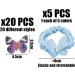 20 Butterfly Hairpins 5 Butterfly Hairpins Small Butterfly Hairpins Girls Butterfly Hairpins Girls Decorative Hair Accessories - Buy Online on GoSupps.com