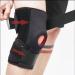 Adjustable Compression Knee Brace with Open Patella and Side Stabilizers