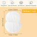 Arqumi 100 Pack Disposable Underarm Sweat Pads - Invisible Sweat Absorber for Women & Men - Summer Perspiration Shield - Comfortable & Unflavored - White Sweat Pads - Buy Online on GoSupps.com