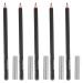 VILLCASE Lot de 12 Stylos Yeux Eyeliners F minins Noirs Bois Crayons Eyeliner Pratiques R sistants la Transpiration pour Maquillage Pr cis et Transport Facile
